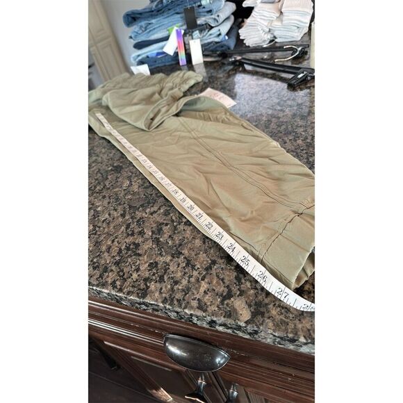 Vanilla Star Juniors Jogger Pants olive drab Size S Elastic Waist Casual - Picture 10 of 11